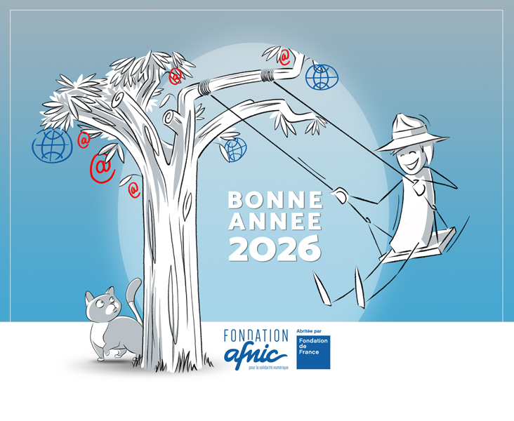 La Fondation Afnic vous souhaite ses meilleurs voeux pour l'année 2026
